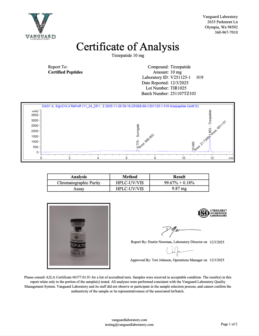 TIRZEPATIDE 10MG - Image 2