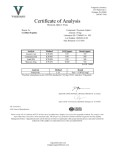THYMOSIN-ALPHA1-10MG-6-12-26-CONTAM