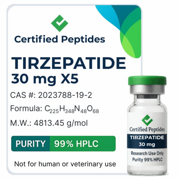 TIRZEPATIDE (5 x 30MG)