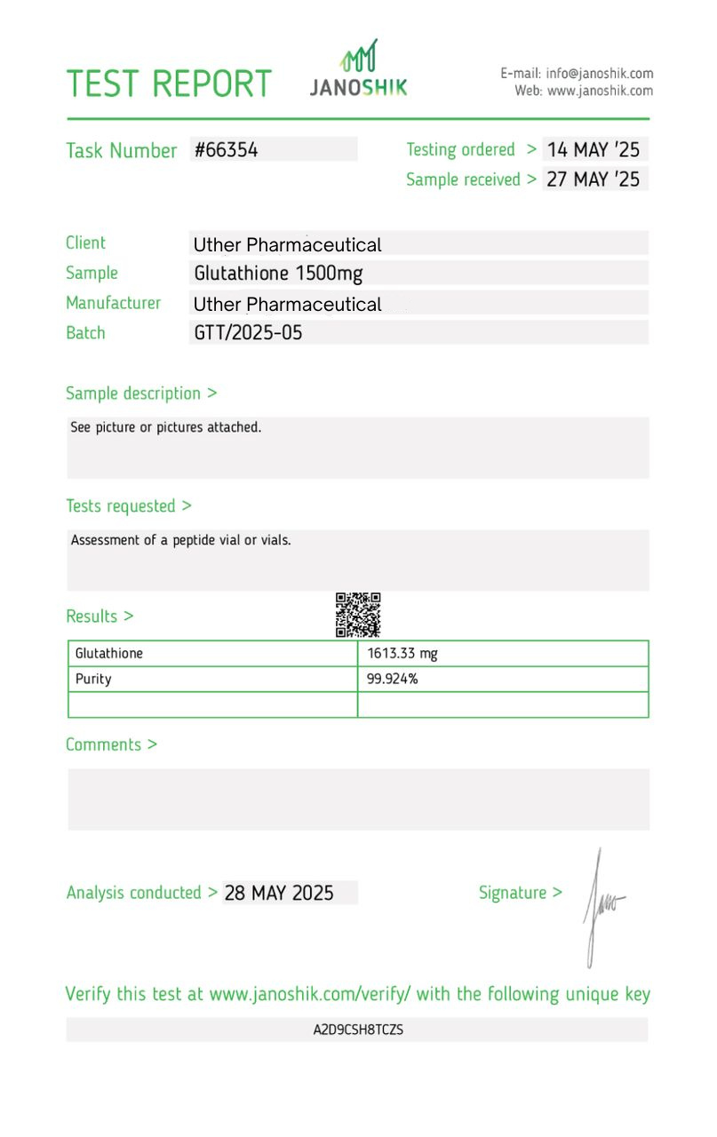 Lab Result for Glutathione