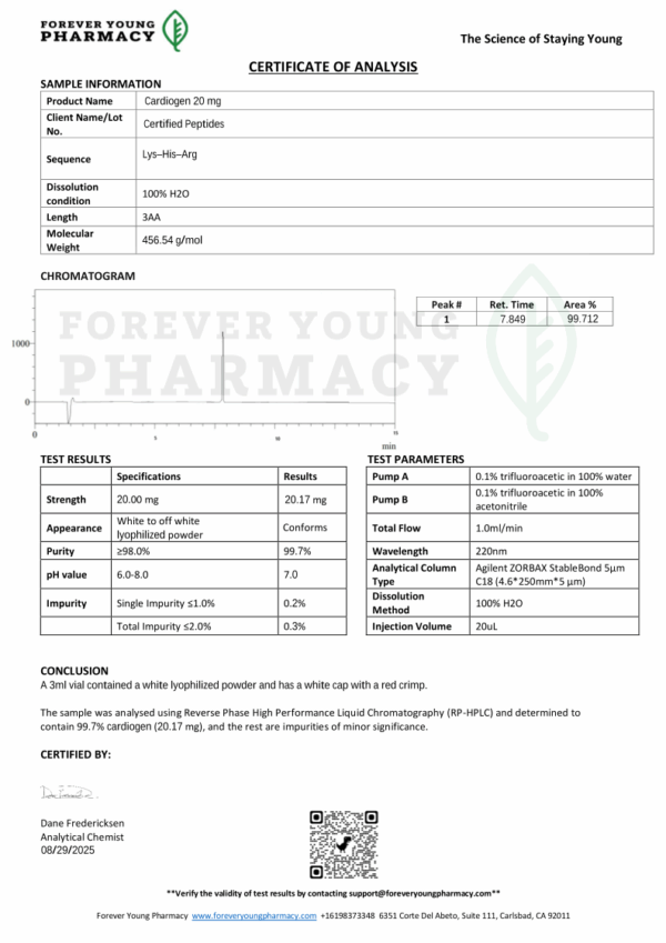 Cardiogen (20 MG) - Image 2