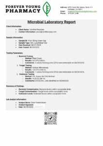 ContaminantLaboratory+Report+-+Vilon+20mg+Green++-+Certified+Peptides+-+08.29.2025