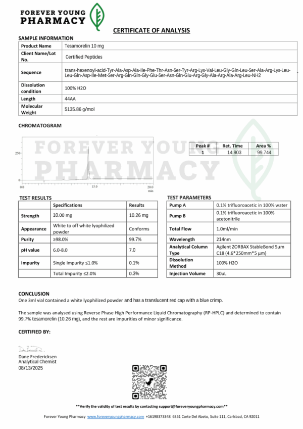 TESAMORELIN (10 MG) - Image 2