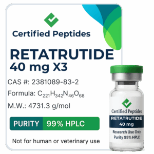 Retatrutide 40mg x3