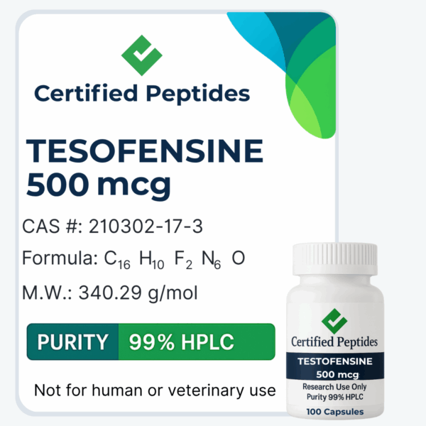 Tesofensine 500 mcg