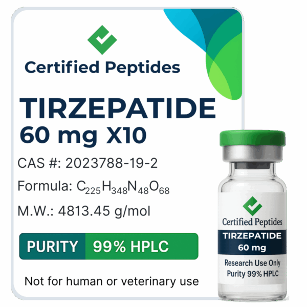 TIRZEPATIDE 60mg x10