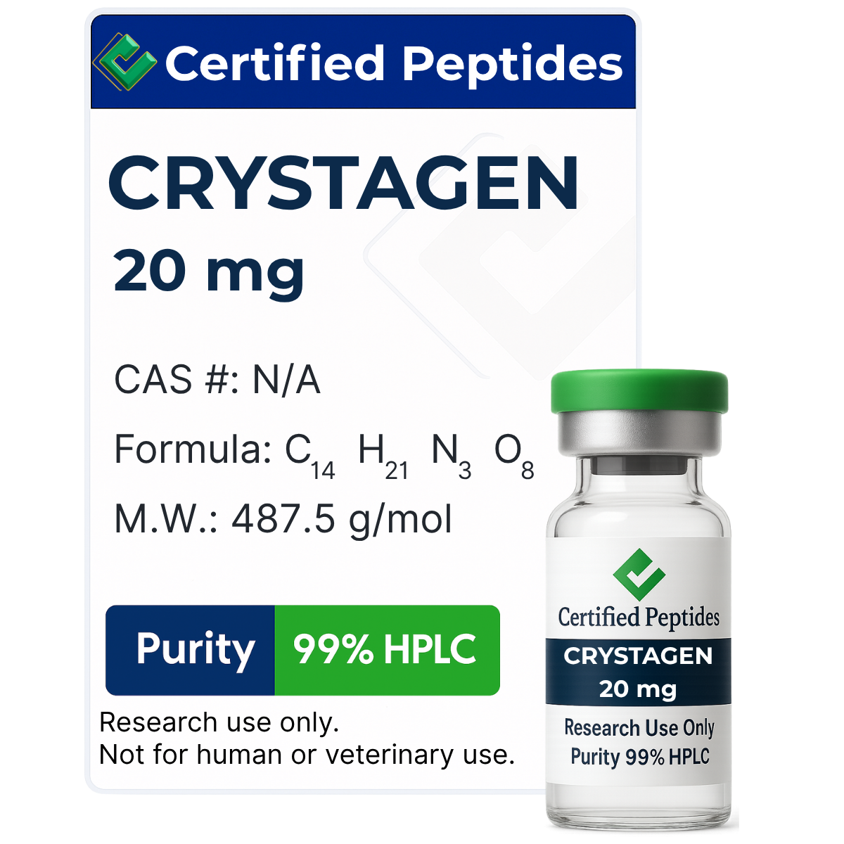 CRYSTAGEN 20MG