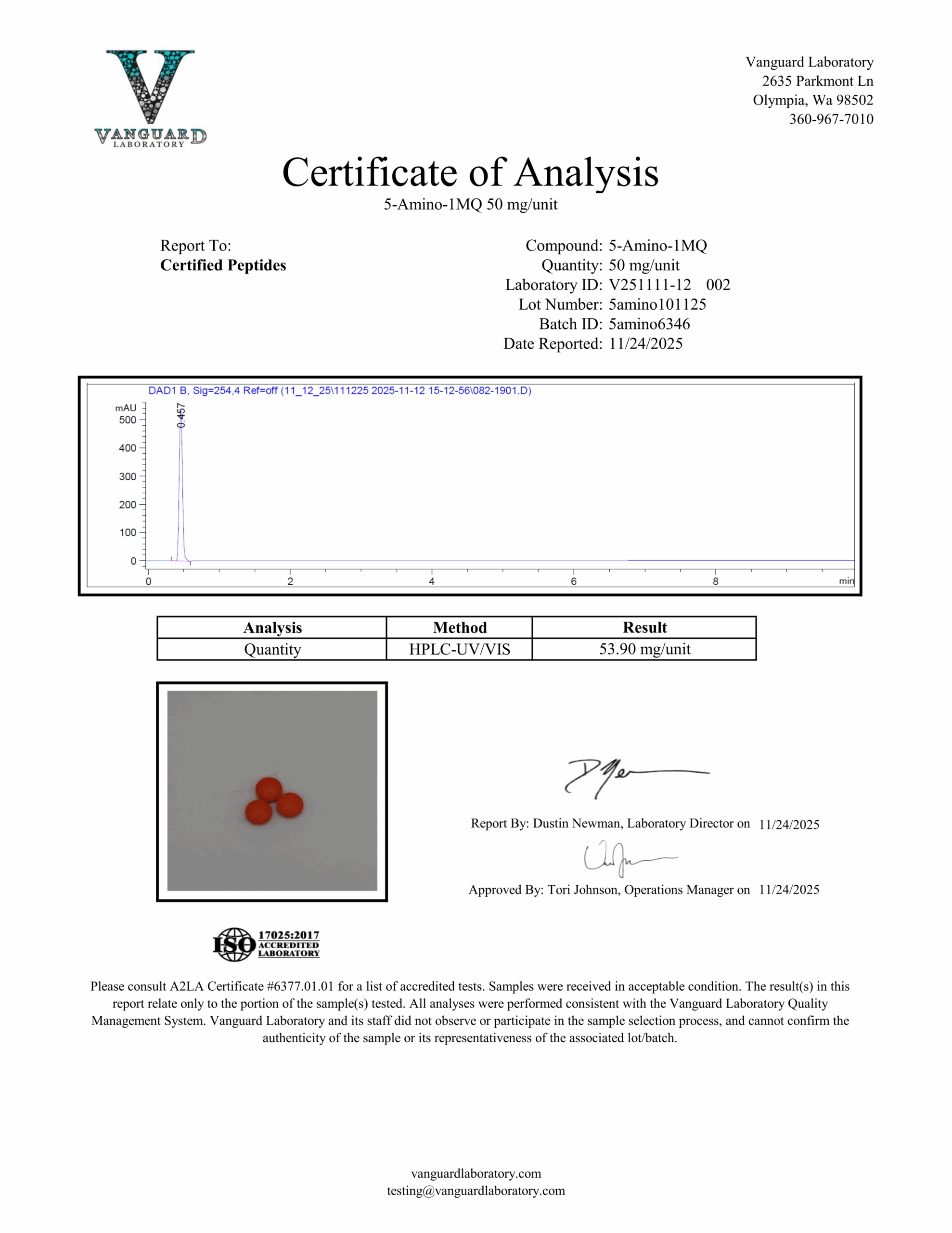 5-AMINO-1MQ 50MG 25 CAPSULES - Image 2