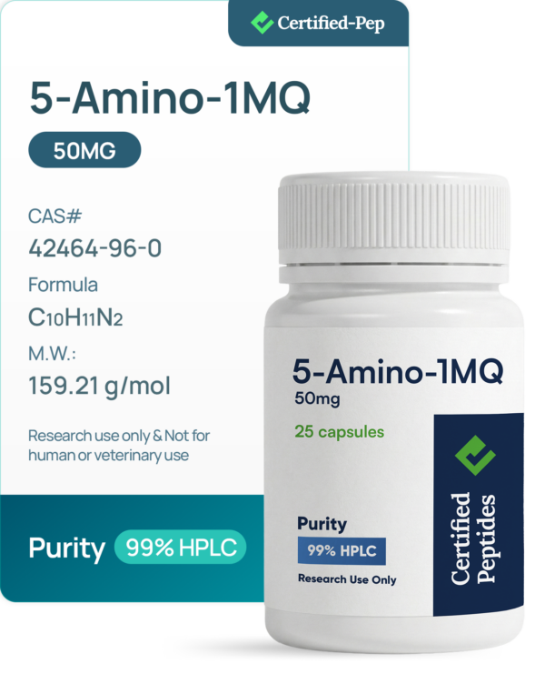 5-AMINO-1MQ 50MG 25 CAPSULES
