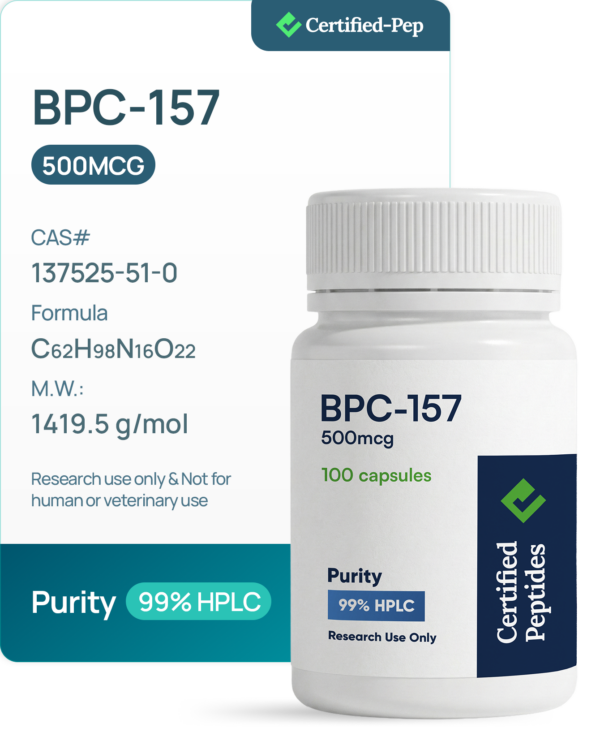 BPC-157 500 mcg 100 Capsules