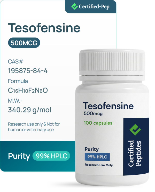 Tesofensine 500 mcg 100 TABLETS
