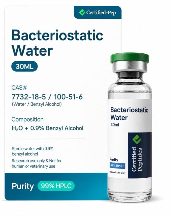 30ML BAC WATER in Glass Vial