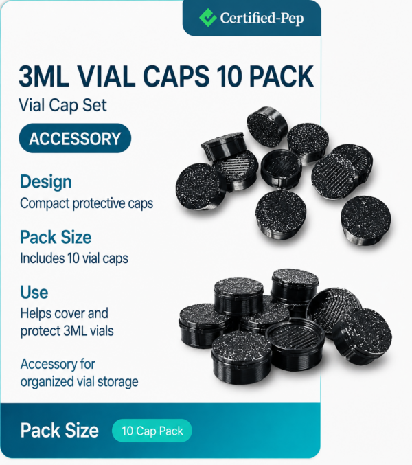 3ML VIAL CAPS 10 PACK (DISCOUNTS DO NOT APPLY TO THIS PRODUCT)