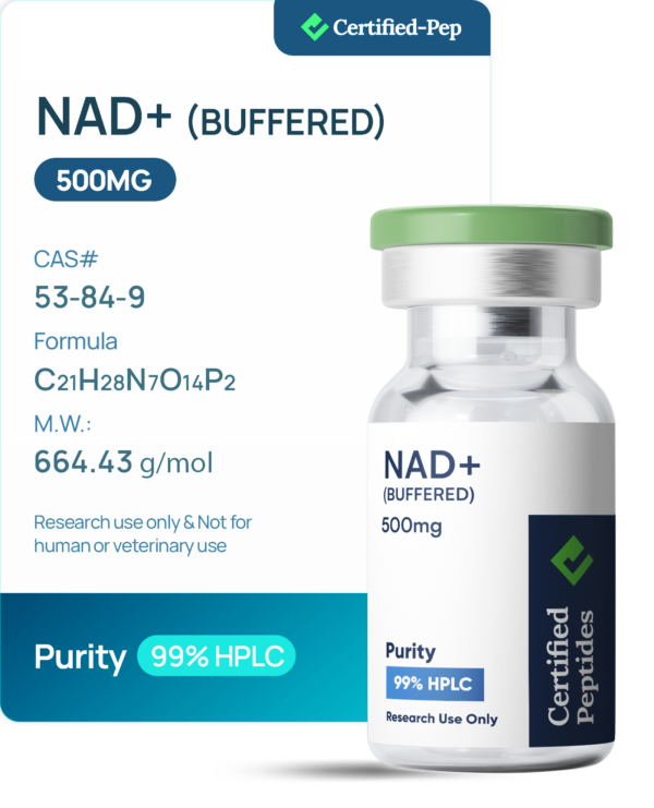 BUFFERED NAD+ 500mg