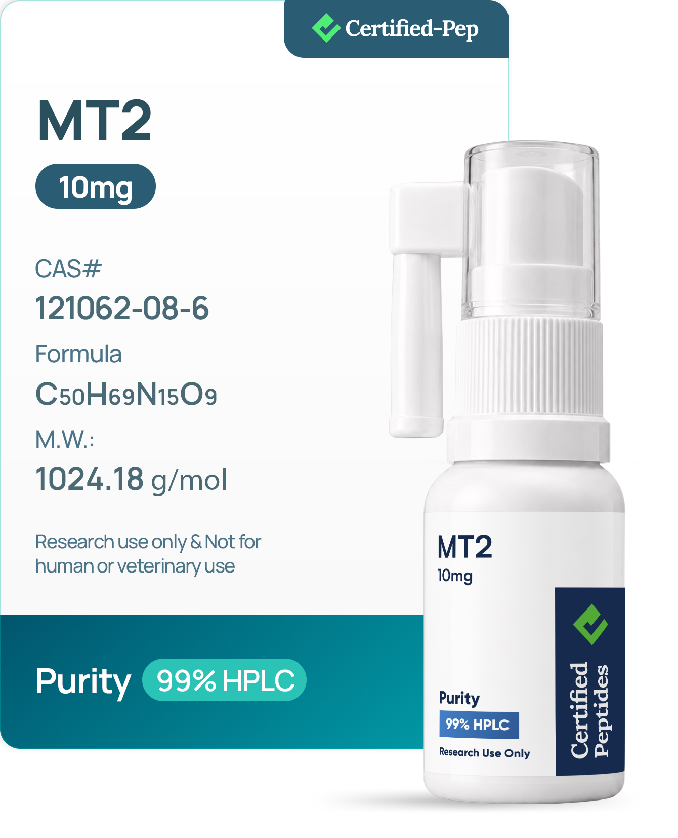 MT2 10mg Atomizer