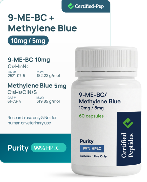 9-ME-BC + METHYLENE BLUE 60 CAPSULES