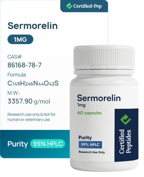 SERMORELIN 1MG 60CAPSULES